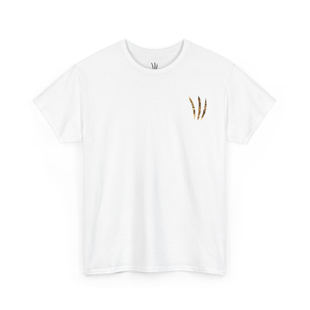 Groundwolf Leopard Logo Tee – White